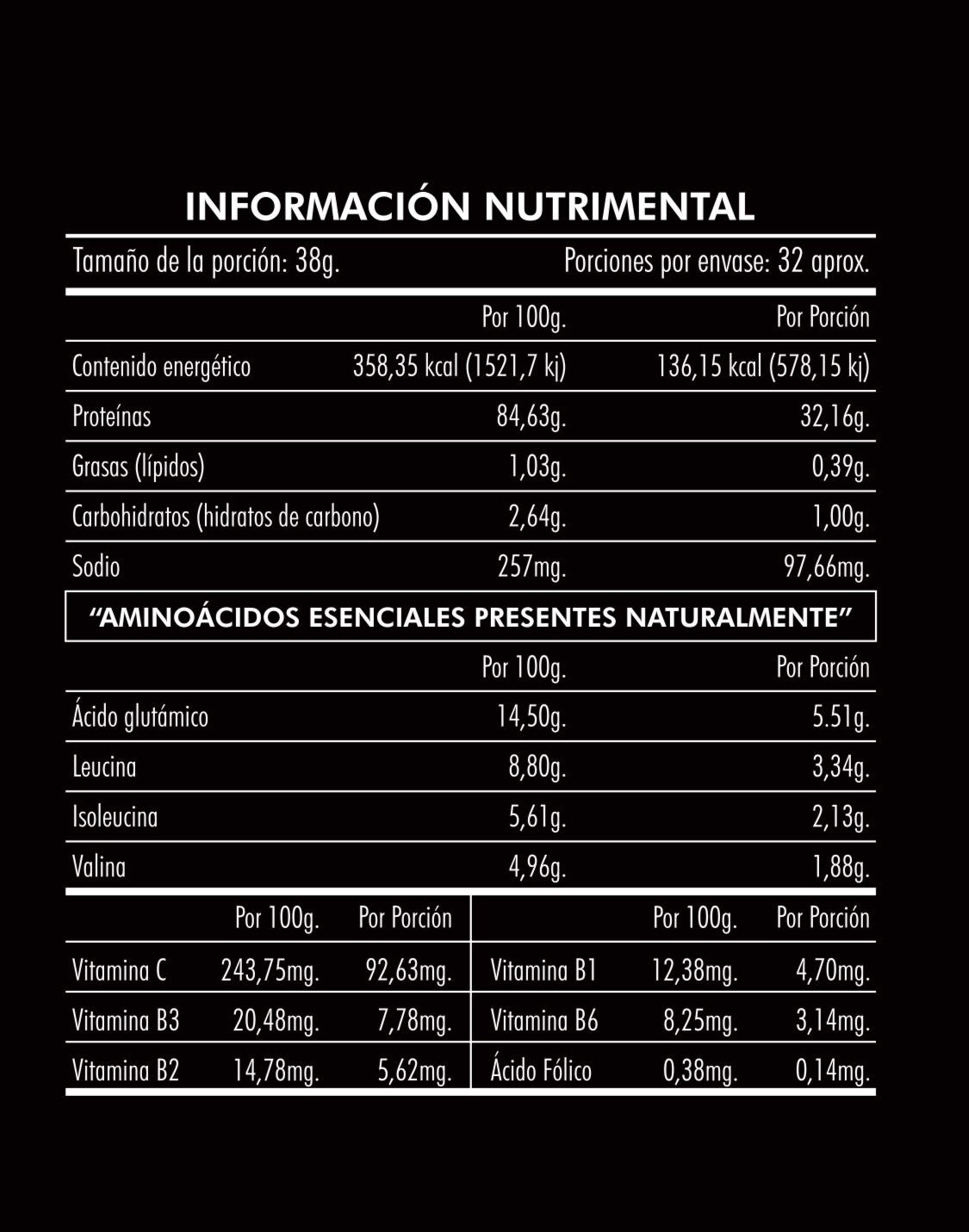 Proteína en Polvo | Aislada